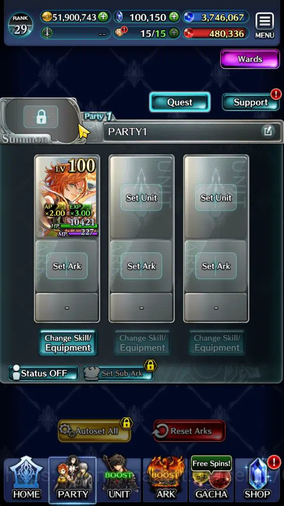 Last Cloudia Accounts GLOBAL|100K Cryst|TopTierUnits [A Roland,Lougseus  image 12