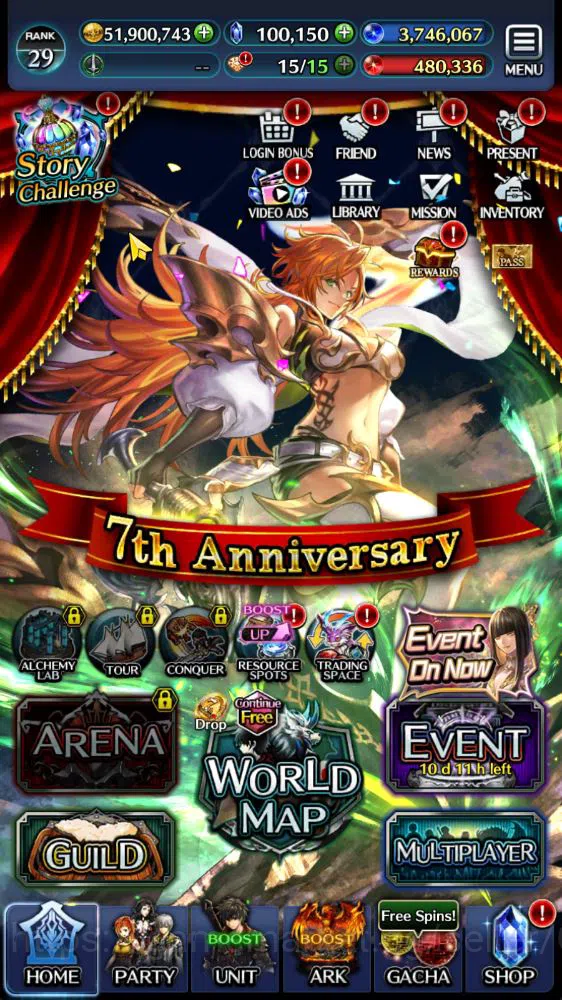 Last Cloudia Accounts GLOBAL|100K Cryst|TopTierUnits [A Roland,Lougseus  image 14