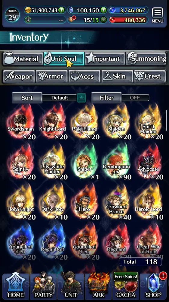 Last Cloudia Accounts GLOBAL|100K Cryst|TopTierUnits [A Roland,Lougseus  image 5