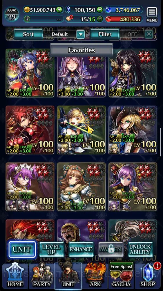 Last Cloudia Accounts GLOBAL|100K Cryst|TopTierUnits [A Roland,Lougseus  image 8
