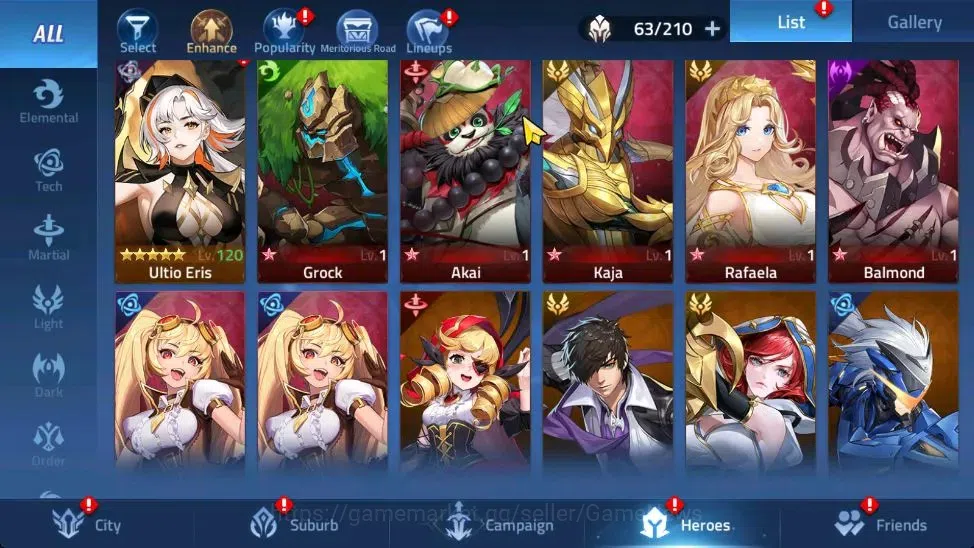 Mobile Legends: Adventure Accounts Sv 75xxx|VIP 5|Lvl 49|932K Power|Camp 27-8|Tower of Babel 260|Silvanna,Rista,Alice,A 5