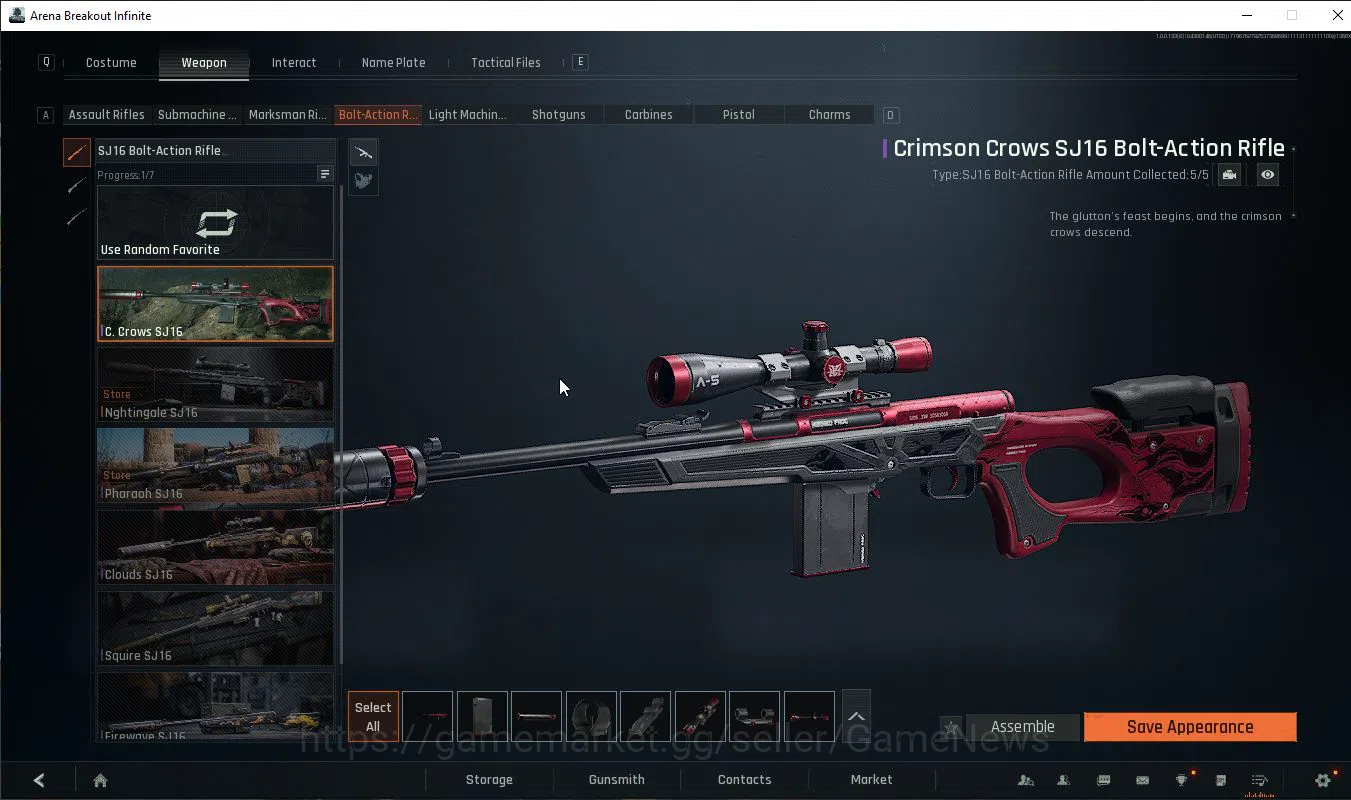 Arena Breakout: Infinite Accounts Global |Lvl 30| SV 159M | CV 138M |AUG Pure Down,A image 14