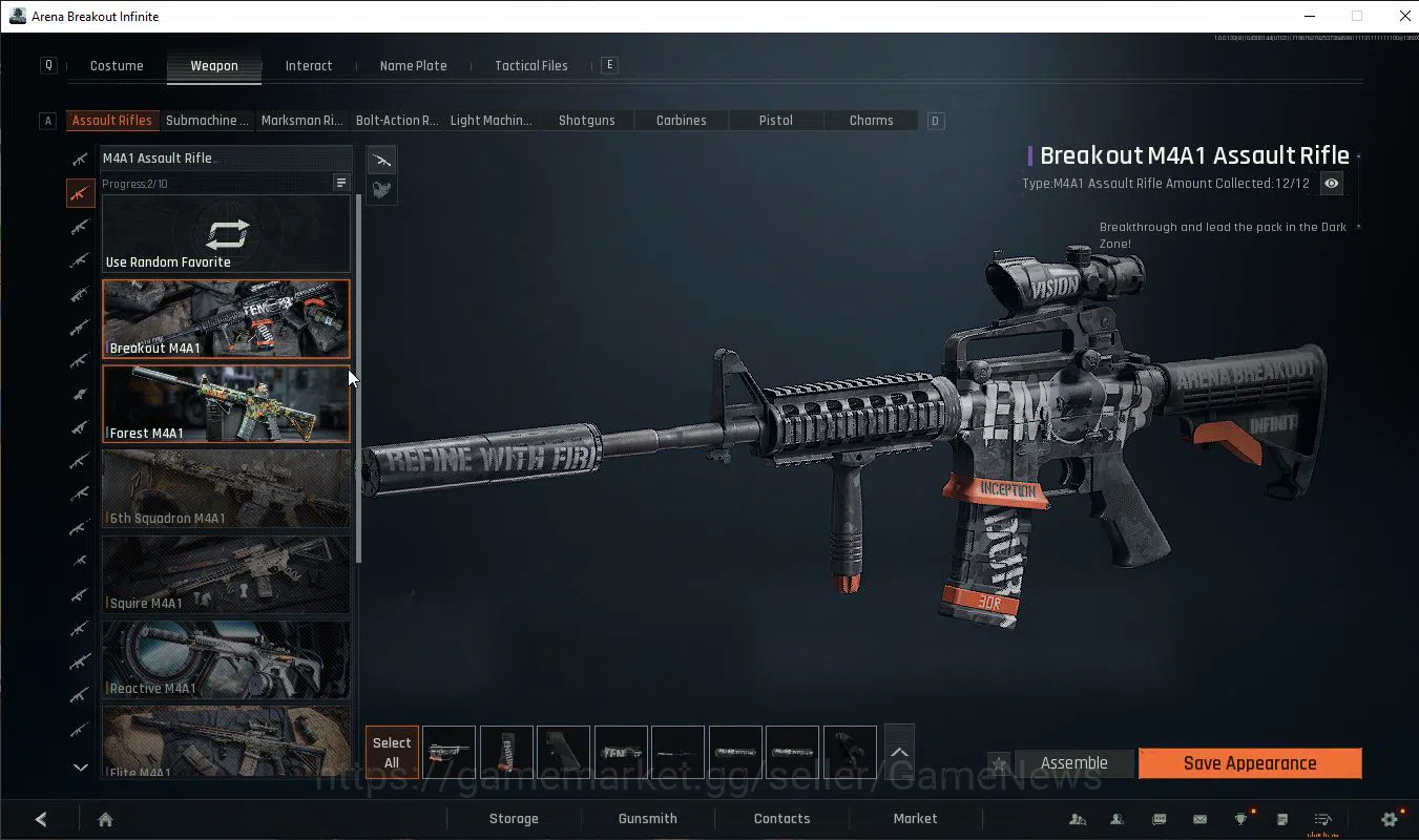 Arena Breakout: Infinite Accounts Global |Lvl 30| SV 159M | CV 138M |AUG Pure Down,A image 5