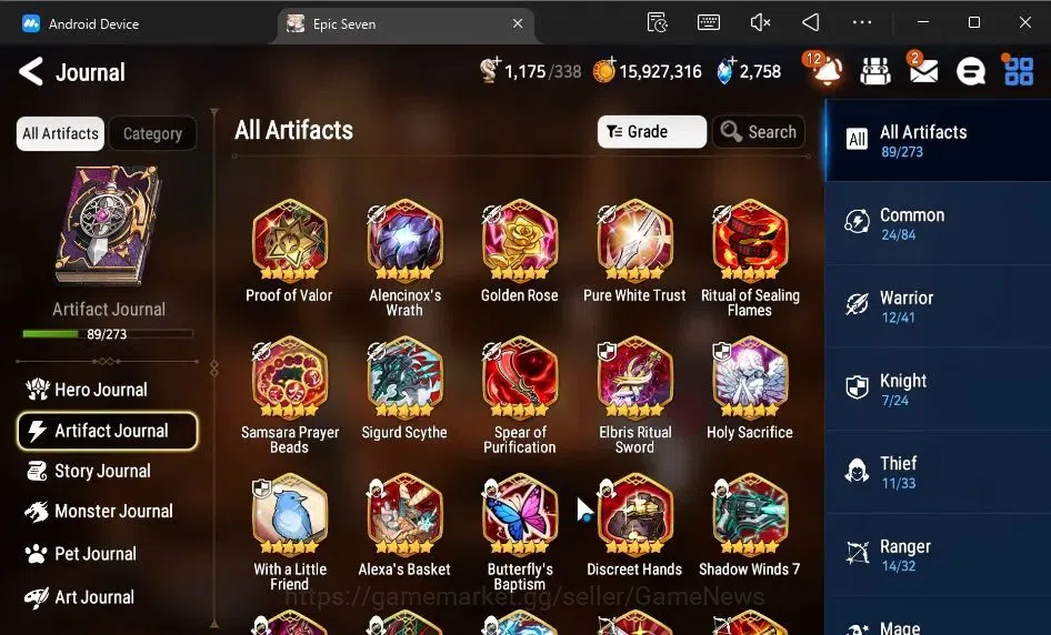 Epic Seven Accounts ASIA|23 ML(Salome,BArunka,Har setti,Ruele,Etc)+Rin image 12