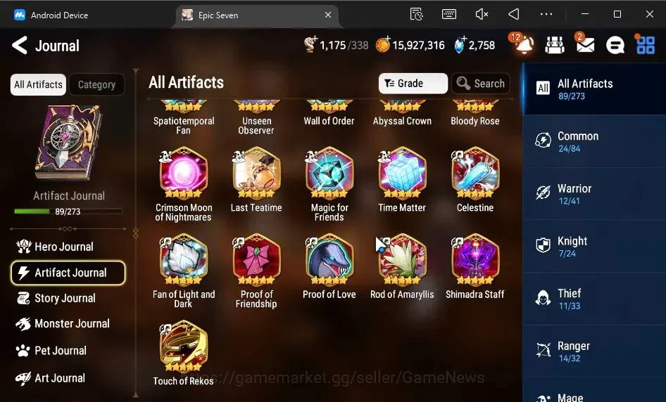 Epic Seven Accounts ASIA|23 ML(Salome,BArunka,Har setti,Ruele,Etc)+Rin image 14