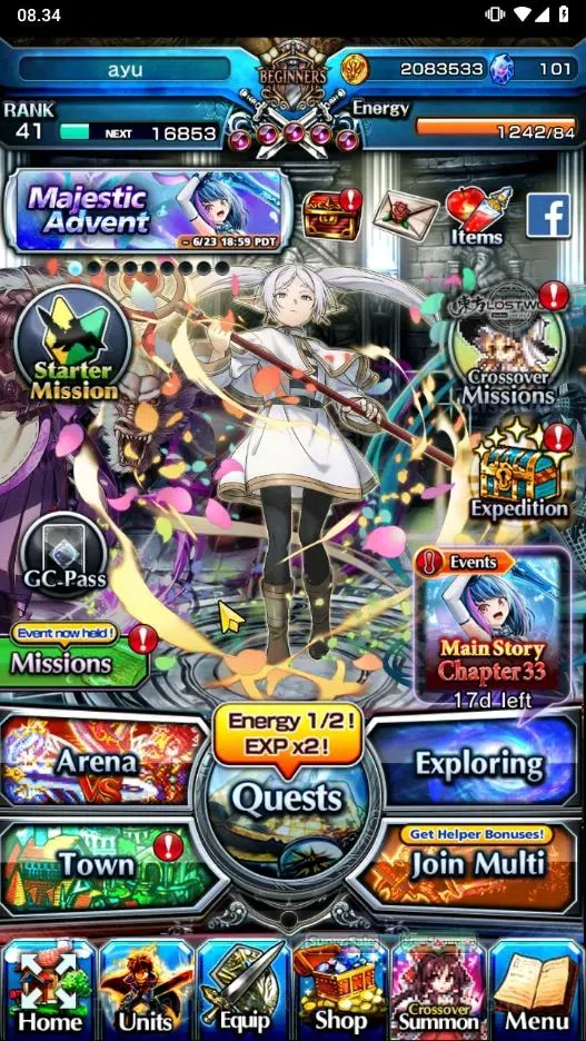 Grand Summoners Accounts Global | 9 Ascend Frieren TW, Houka TW, Liza Super image 1