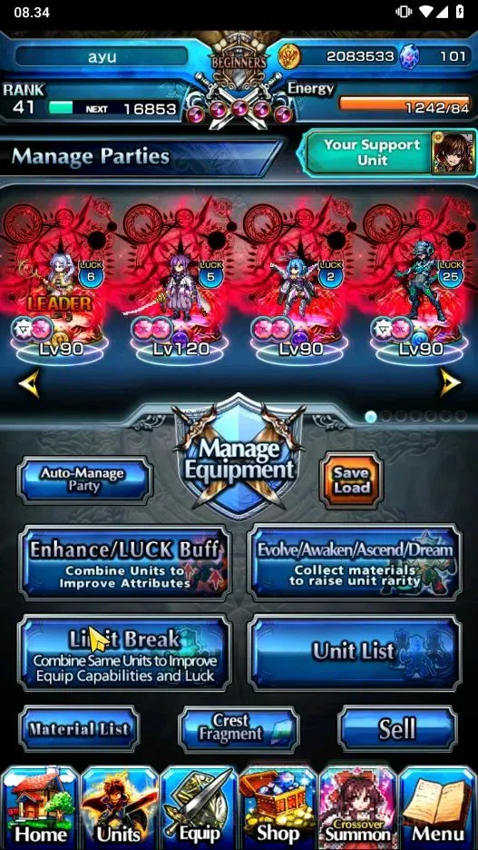 Grand Summoners Accounts Global | 9 Ascend Frieren TW, Houka TW, Liza Super image 2