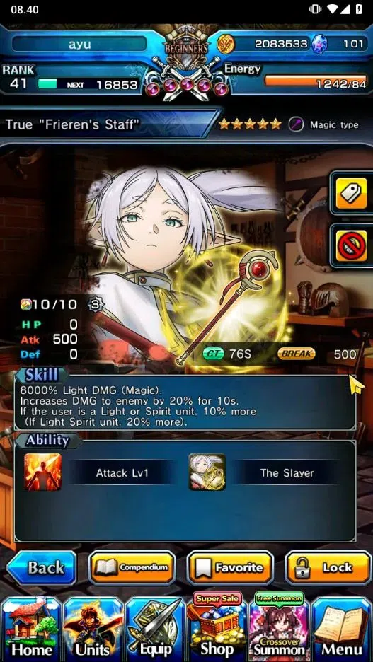 Grand Summoners Accounts Global | 9 Ascend Frieren TW, Houka TW, Liza Super image 8