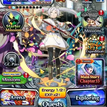 Grand Summoners End-Game Global | 9 Ascend Frieren TW, Houka TW, Liza Super image 1