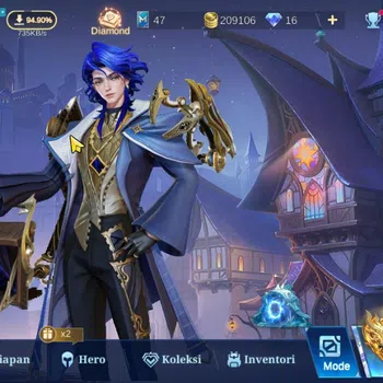 Mobile Legends: Bang Bang Rare Skin Hero 132|Skin 303|High Rank 108|Naruto[Julian,Vale image 1