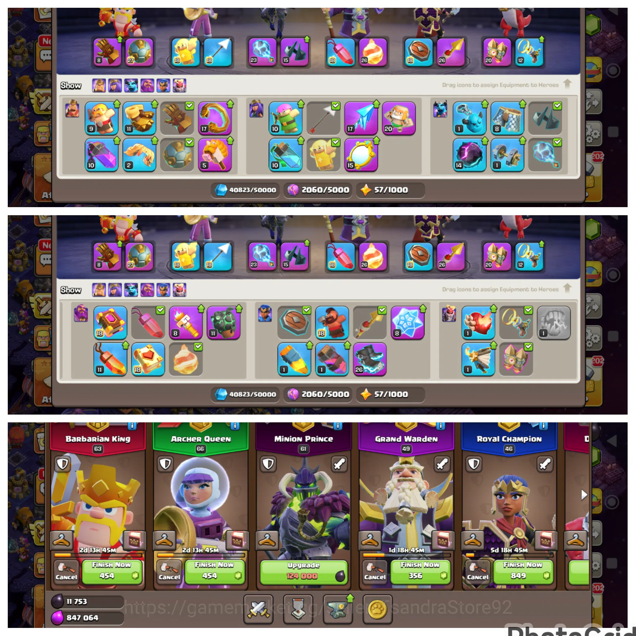 Clash of Clans Accounts High-End TH 18 ENGINEREED MAXED SUPER RARE LVL 150 All Defense Level 1|MANY ITEMS&890 MENDALS|EPIC 3