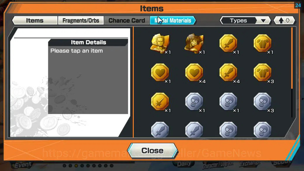One Piece Bounty Rush Accounts Global|7 EX|BP Kuzan,KOP Gol D.Roger,G5 Monkey D.L image 9
