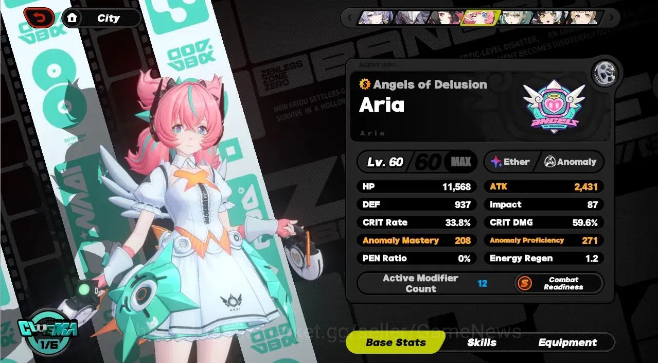 Zenless Zone Zero Accounts End-Game Asia ENDGAME| 94 EMT | 24 Limit 3 AoD + VH 20