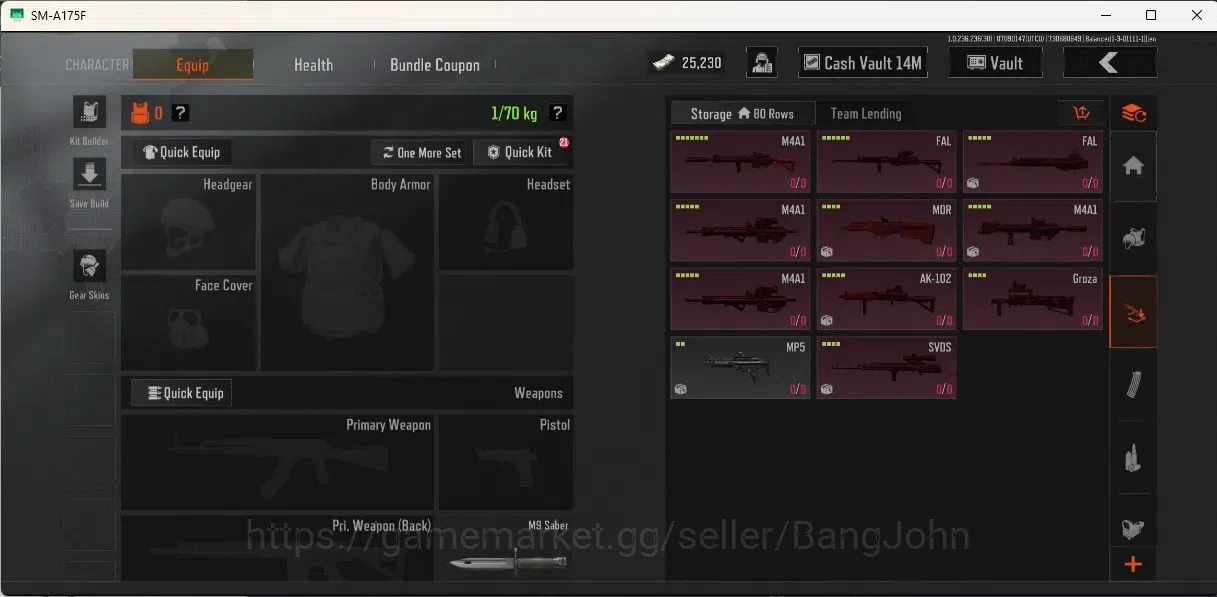 Arena Breakout Accounts High Value Mobile | LV 30 | SV 21.6 M | CV 14.3 M |GM AK-12|Forest MP5|Cave AK-102|RedItem Utopia 4