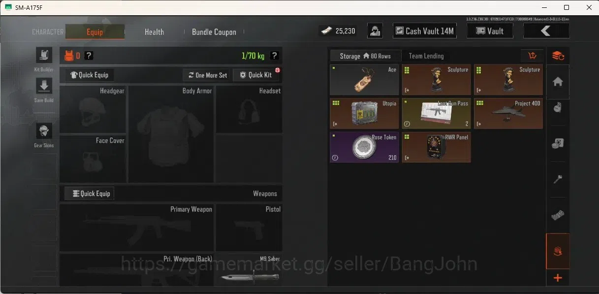 Arena Breakout Accounts High Value Mobile | LV 30 | SV 21.6 M | CV 14.3 M |GM AK-12|Forest MP5|Cave AK-102|RedItem Utopia 7