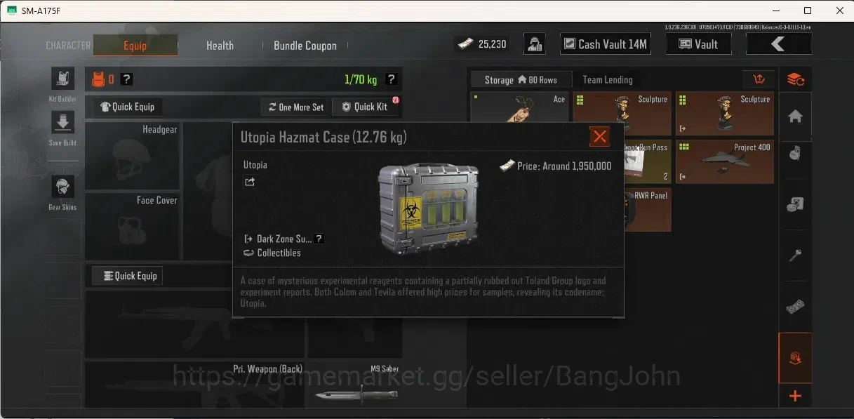 Arena Breakout Accounts High Value Mobile | LV 30 | SV 21.6 M | CV 14.3 M |GM AK-12|Forest MP5|Cave AK-102|RedItem Utopia 8