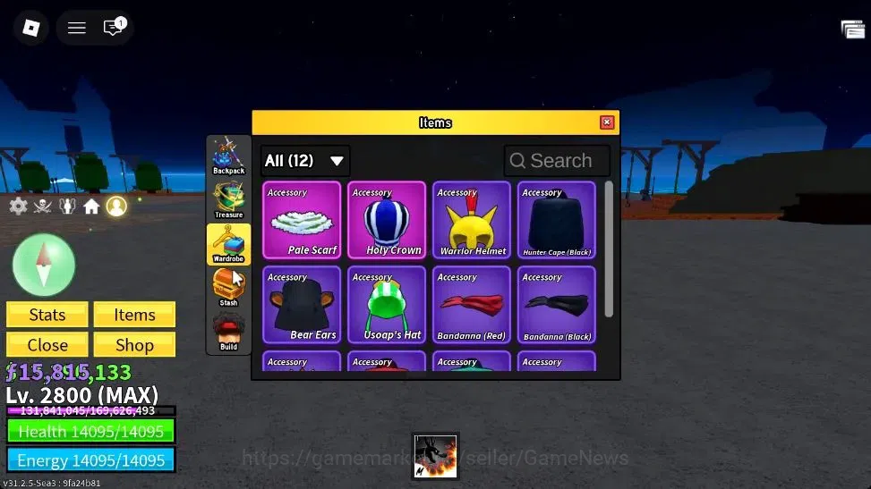 Roblox Accounts Blox Fruit |MAX Lv2800| 3,3M Beli 15k Frag| 1 Myth image 4