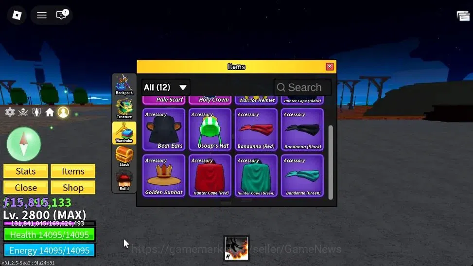 Roblox Accounts Blox Fruit |MAX Lv2800| 3,3M Beli 15k Frag| 1 Myth image 5