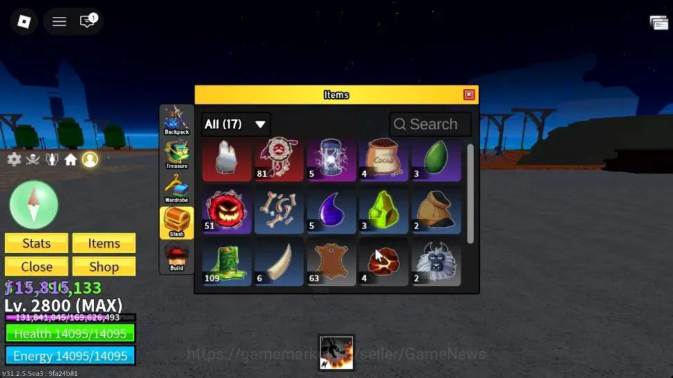 Roblox Accounts Blox Fruit |MAX Lv2800| 3,3M Beli 15k Frag| 1 Myth image 7