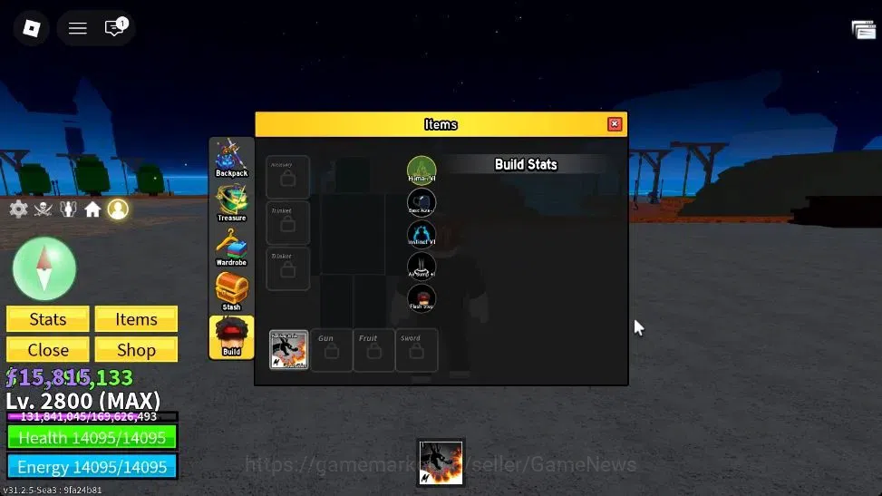 Roblox Accounts Blox Fruit |MAX Lv2800| 3,3M Beli 15k Frag| 1 Myth image 8
