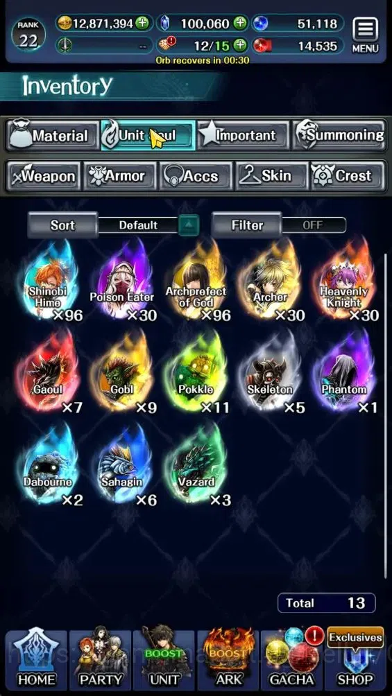 Last Cloudia Accounts GLOBAL|Rank 22|100K Cryst|TopTierUnit [Well Build  image 12