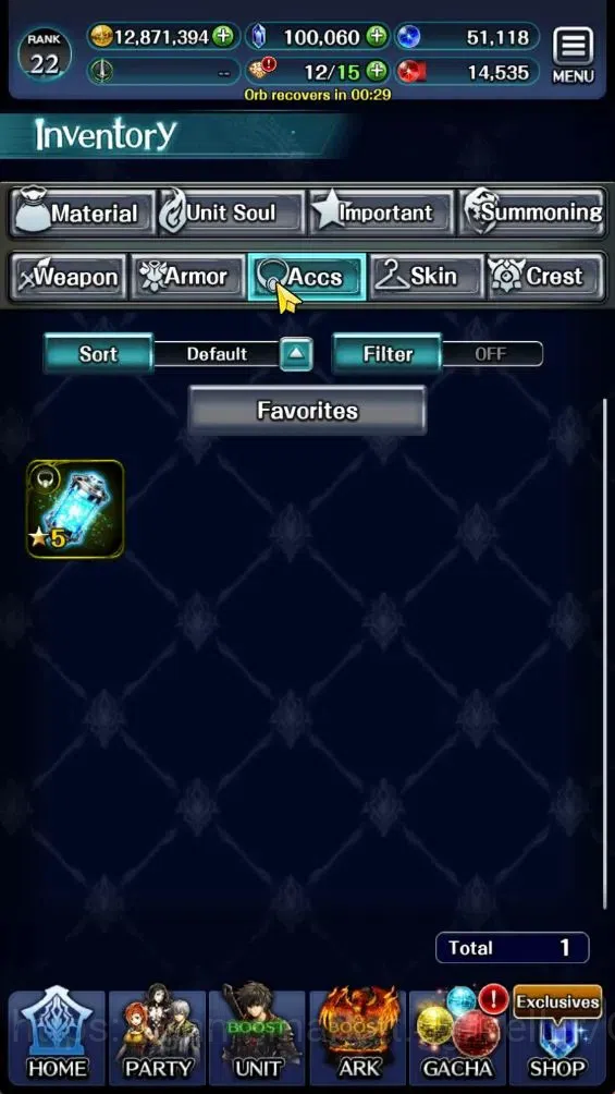 Last Cloudia Accounts GLOBAL|Rank 22|100K Cryst|TopTierUnit [Well Build  image 14