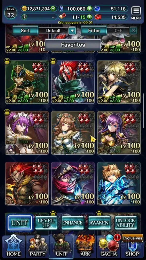 Last Cloudia Accounts GLOBAL|Rank 22|100K Cryst|TopTierUnit [Well Build  image 2