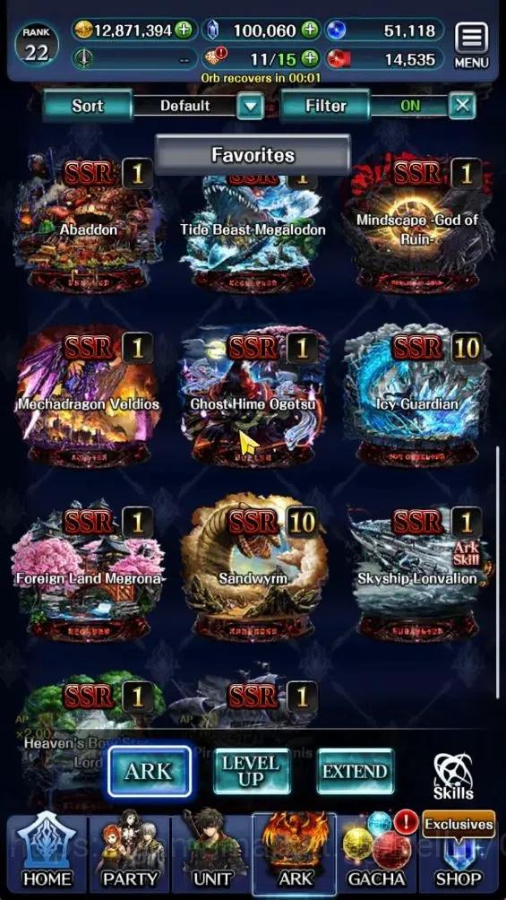 Last Cloudia Accounts GLOBAL|Rank 22|100K Cryst|TopTierUnit [Well Build  image 5