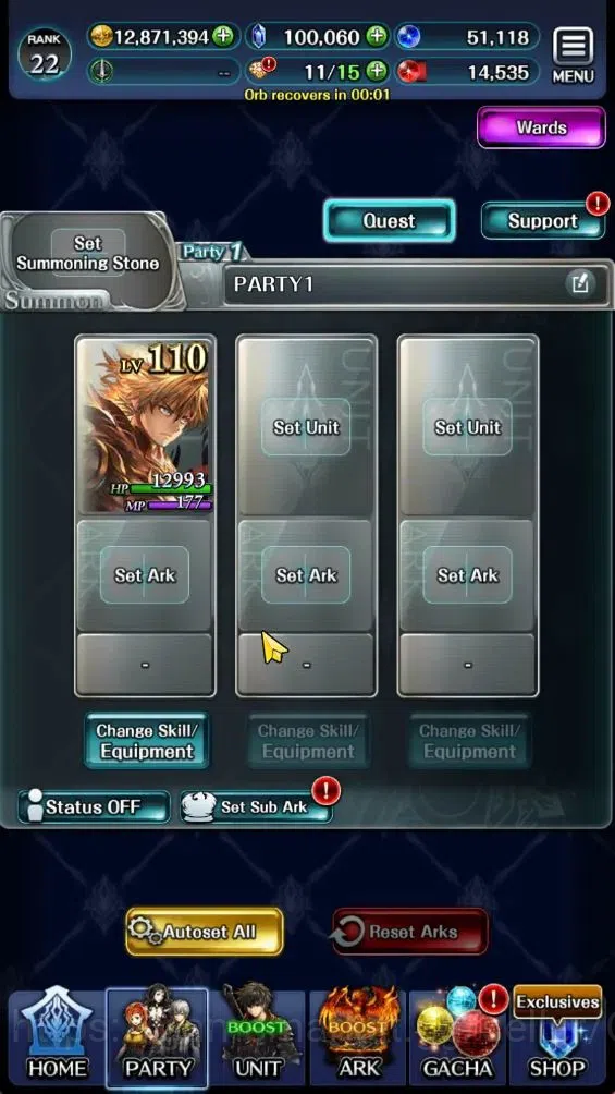 Last Cloudia Accounts GLOBAL|Rank 22|100K Cryst|TopTierUnit [Well Build  image 6