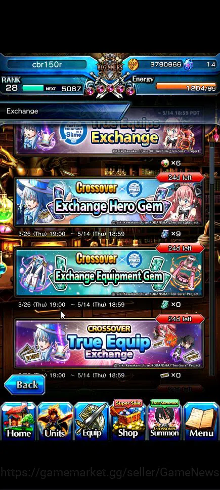 Grand Summoners Accounts Global|Rank 28|3 Ascend+2 TW|[Shizu,Combat Form Mi image 3