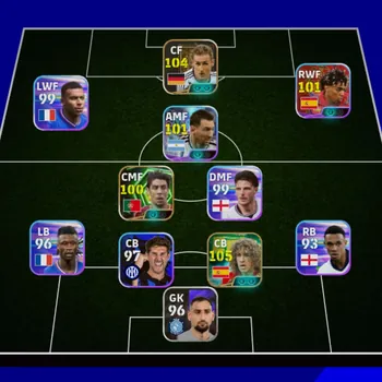 eFootball Accounts Legends & Iconic Players EFOOTBALL COLLECTIVE STRENGTH 2985 | NEW PUYOL | KONAMI ONLY