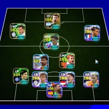 eFootball Accounts Others Android|Power 3184|Epic Paul Scholes,Rui Costa,Javier Zanetti,Sergio Aguero,Etc|ShowTime Unai