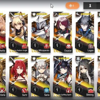 Arknights High-End Lv 54|139 Operators+4 Skin|5 Limited|SilverAsh the image 1