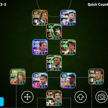 eFootball Accounts Legends & Iconic Players Mobile |PW 3255|BIGT DelPiero Buffon,Epic Gullit Matthaus Viera Zambrotta,Shwt