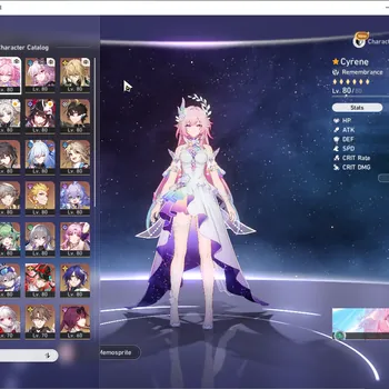 Honkai Star Rail Accounts Mid Game Asia|TL 70|22 Limited (Cyrene,Evernight,Feixiao,DHIL)+Sign