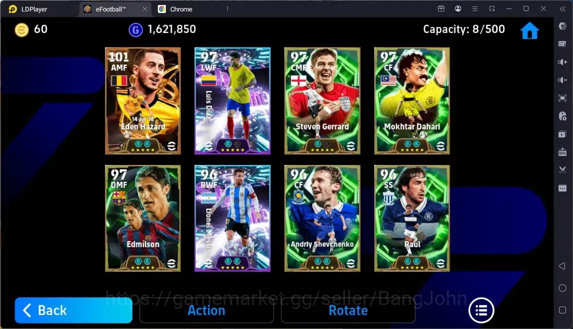 eFootball Accounts Legends & Iconic Players Mobile |PW 3128|Bigtime Hazard|Epic 4