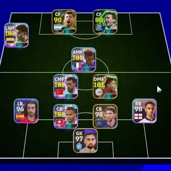 eFootball Accounts Legends & Iconic Players Android|8 Show Time Luis Diaz,Manuel Akanji,Orkun Kokcu,Desire Doue|6 Epic Frank