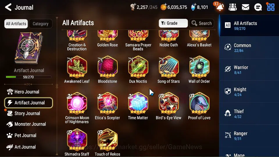 Epic Seven Accounts GLOBAL Unverif|New Era|6 ML(Salome,NM Luna,DB Seny image 13