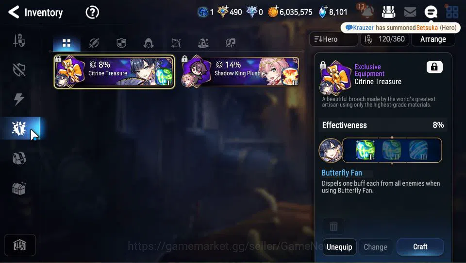 Epic Seven Accounts GLOBAL Unverif|New Era|6 ML(Salome,NM Luna,DB Seny image 9
