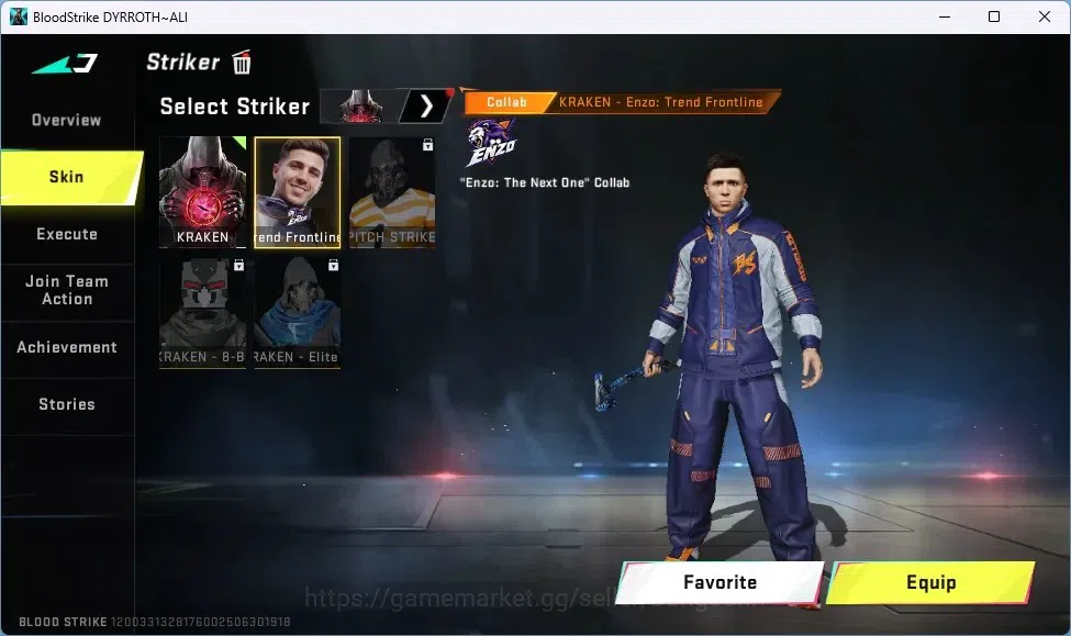 Blood Strike Accounts ASIA | 1 ETERNAL: Desert Eagle|1 TR Collab Gun|2 U image 12