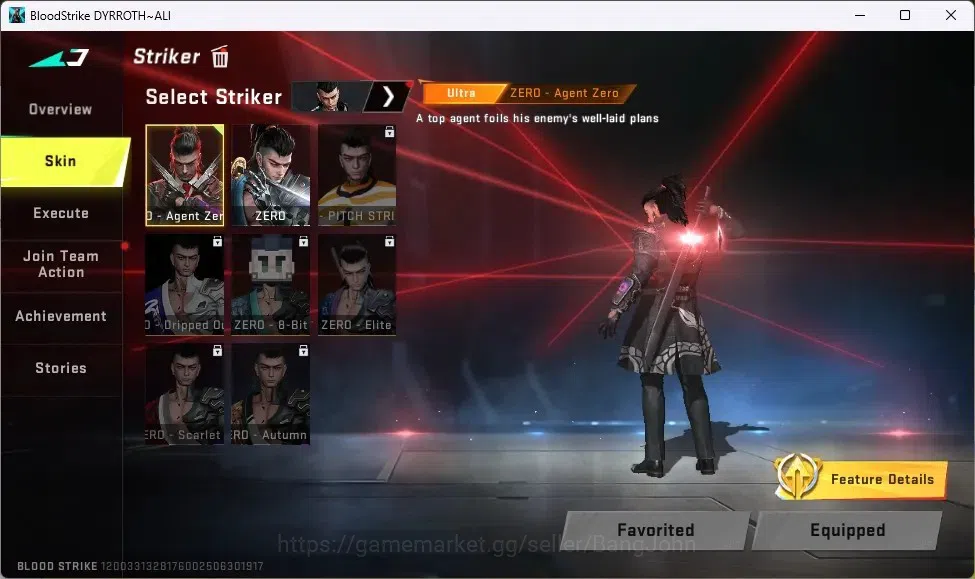 Blood Strike Accounts ASIA | 1 ETERNAL: Desert Eagle|1 TR Collab Gun|2 U image 9