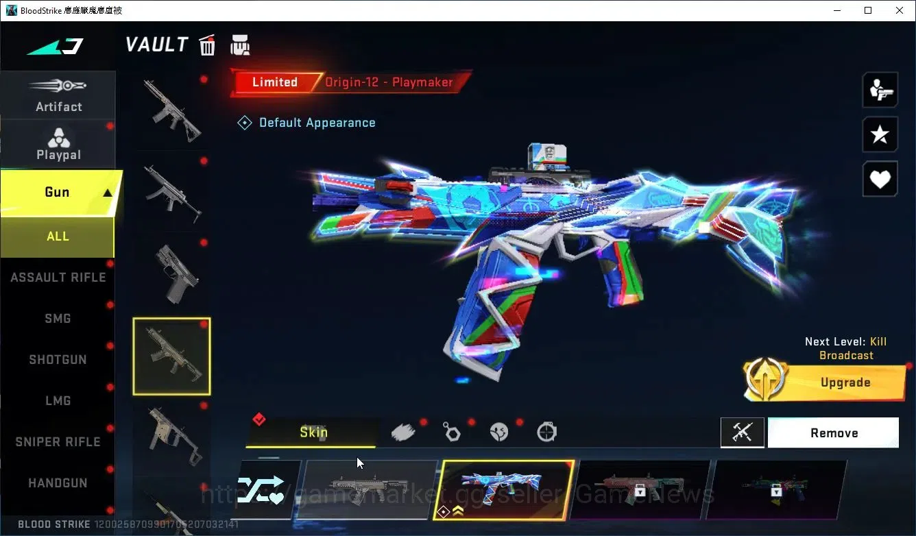Blood Strike Accounts Collab Skin ASIA|MELEE TalonKnife+COLLAB BLEACH Byakuya|5 13