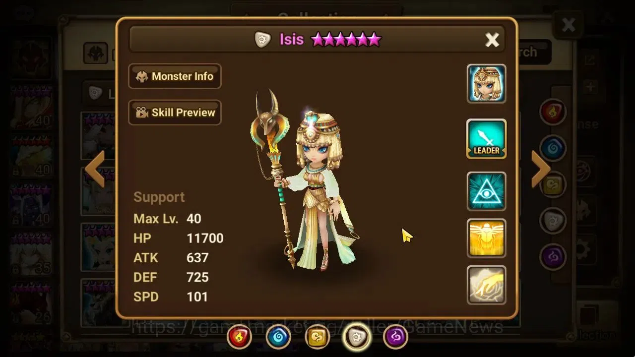 Summoners War: Sky Arena Accounts GLOBAL Lv 46|2 LD[Ongyouki,ISIS]+8 Total NB5[Qilin image 12