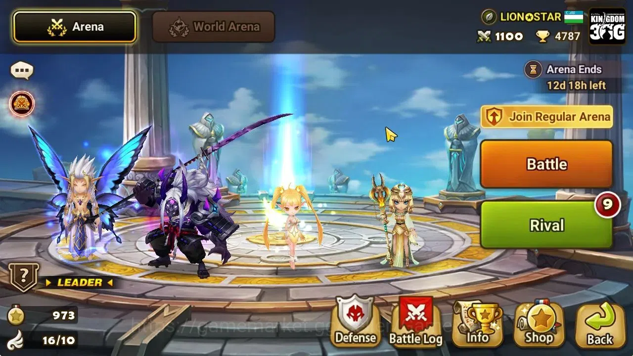 Summoners War: Sky Arena Accounts GLOBAL Lv 46|2 LD[Ongyouki,ISIS]+8 Total NB5[Qilin image 3