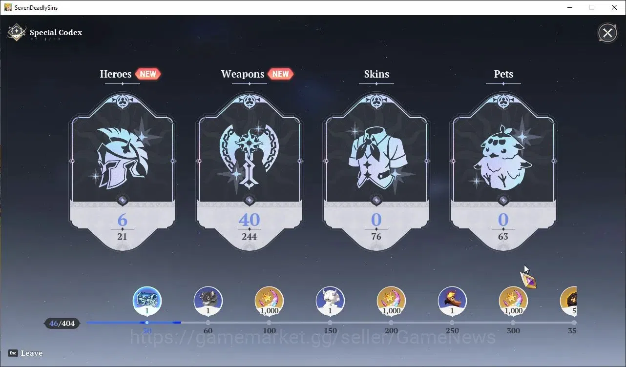 The Seven Deadly Sins: Origin Accounts EUROPE |Fresh Starter Lvl 2|2 SSR Clotho,Guila & 4 image 14