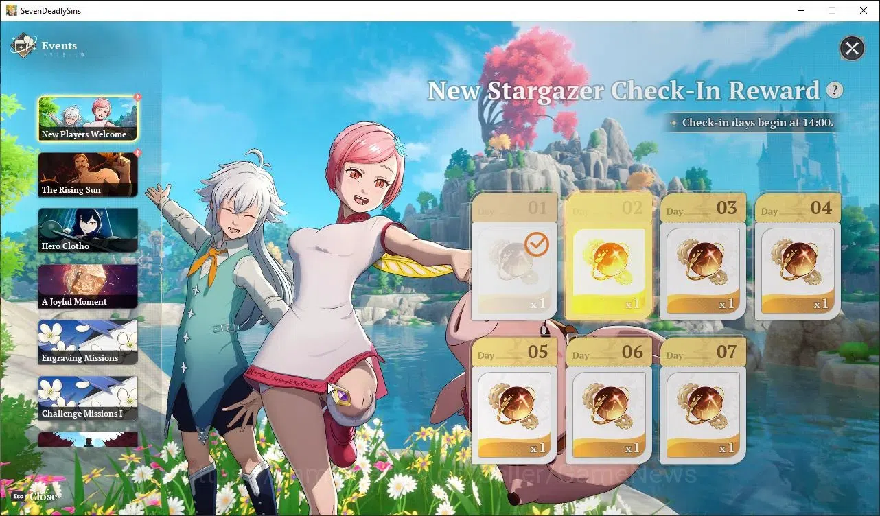 The Seven Deadly Sins: Origin Accounts EUROPE |Fresh Starter Lvl 2|2 SSR Clotho,Guila & 4 image 5