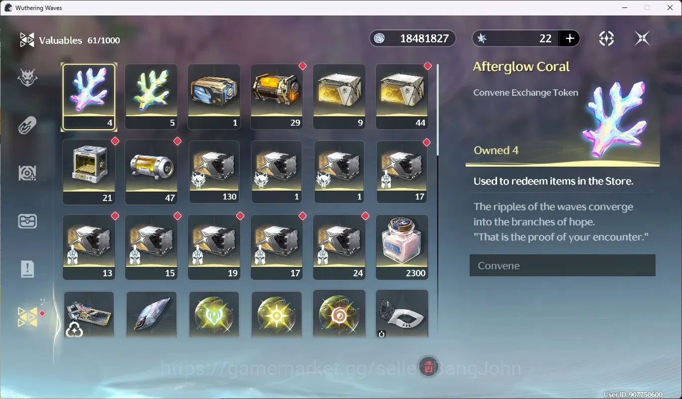 Wuthering Waves Accounts SEA|UL 48|Rank 5| 1 Char Limited [Lucy R6 + Sign]  image 17