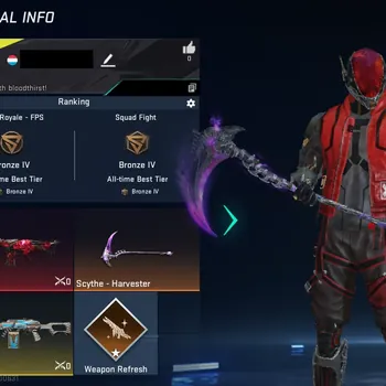 Blood Strike Accounts Collab Skin ASIA|1