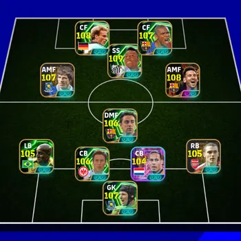 eFootball Accounts Legends & Iconic Players Messi 108| Rummi 108| Eto 107| Pele 109| Zola 107| Best 109| Muller 108| Peter