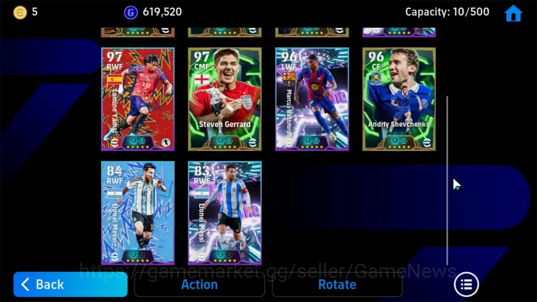 eFootball Accounts Android|BigTime Eden Hazard,Epic Rivaldo,Dragan St image 9